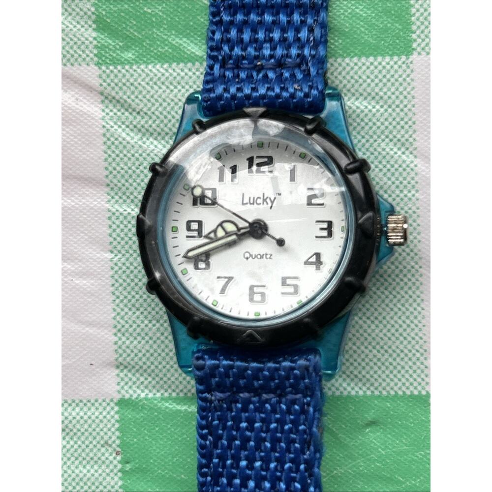 Lucky Blue Band Kids Quartz Watch